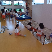 朝の自由遊び